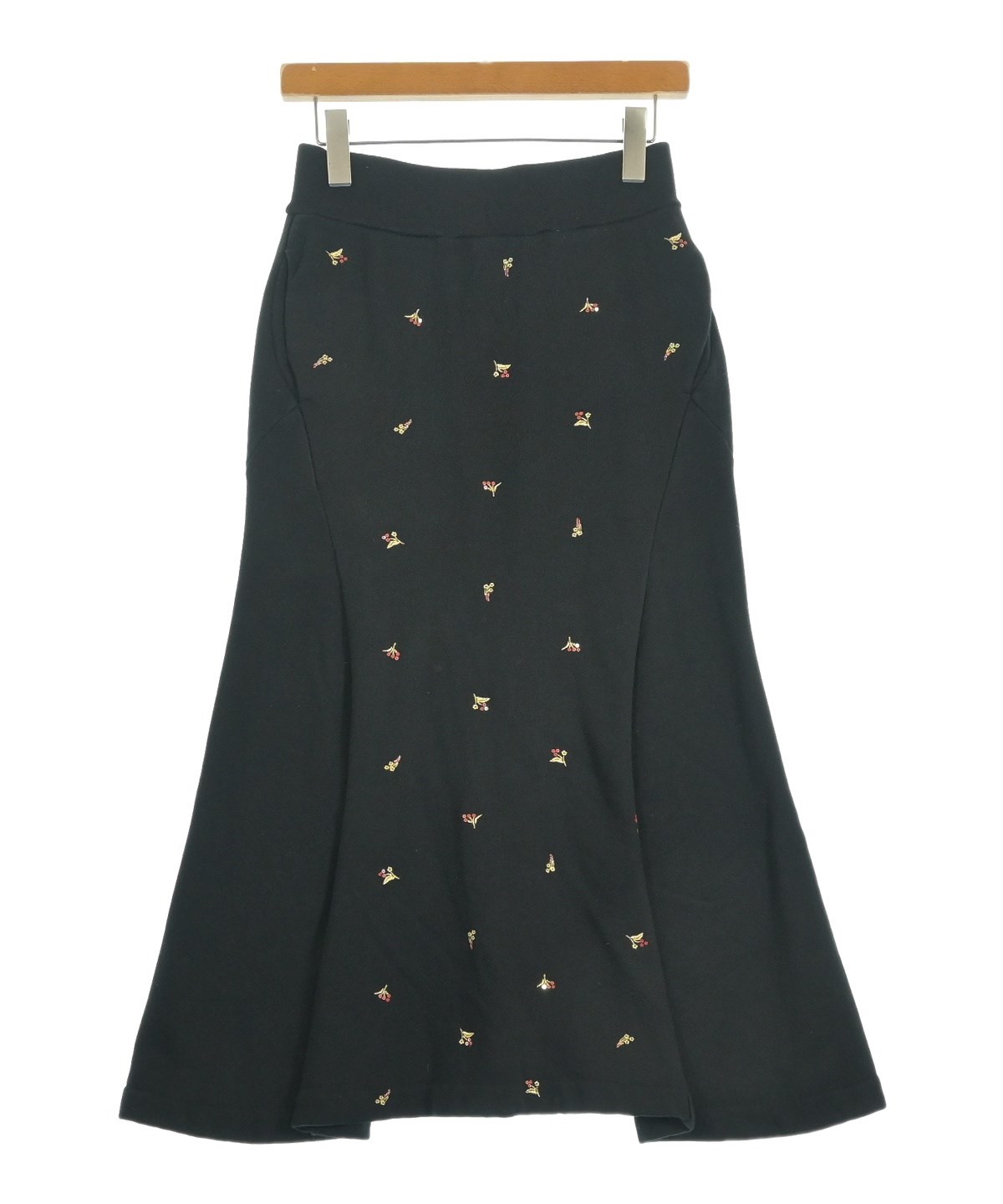 Mame kurogouchi /マメクロゴウチ ロングスカート Mame Kurogouchi（マメクロゴウチ）ロング・マキシ丈スカート 黒