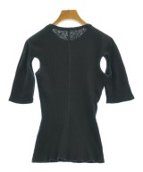 Mame Kurogouchi（マメクロゴウチ）Tシャツ・カットソー 黒 サイズ:2(M位) レディース/2200623556085