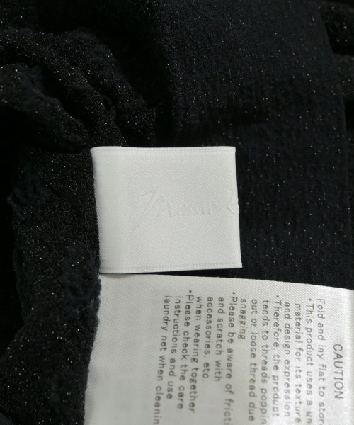 Mame Kurogouchi（マメクロゴウチ）Tシャツ・カットソー 黒 サイズ:2(M位) レディース/2200624095026