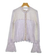 Mame Kurogouchi（マメクロゴウチ）カーディガン 紫 サイズ:1(S位) レディース/2200624623014