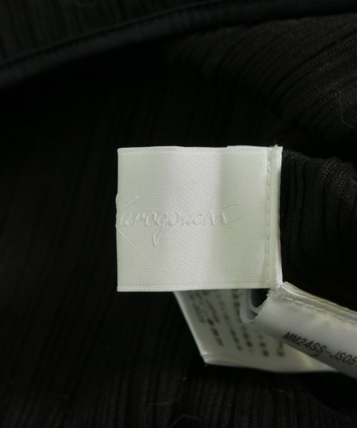 Mame Kurogouchi（マメクロゴウチ）Tシャツ・カットソー 黒 サイズ:2(M位) レディース/2200624623021