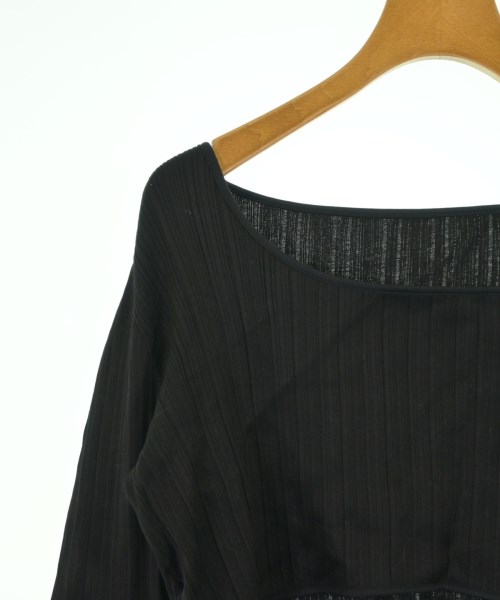 Mame Kurogouchi（マメクロゴウチ）Tシャツ・カットソー 黒 サイズ:2(M位) レディース/2200624623021