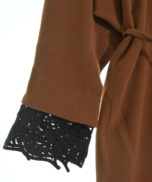 Mame Kurogouchi（マメクロゴウチ）ワンピース 茶 サイズ:2(M位) レディース/2200615424163