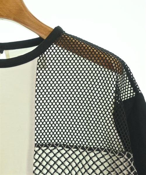 Mame Kurogouchi（マメクロゴウチ）Tシャツ・カットソー 黒 サイズ:1(S位) レディース/2200626813031