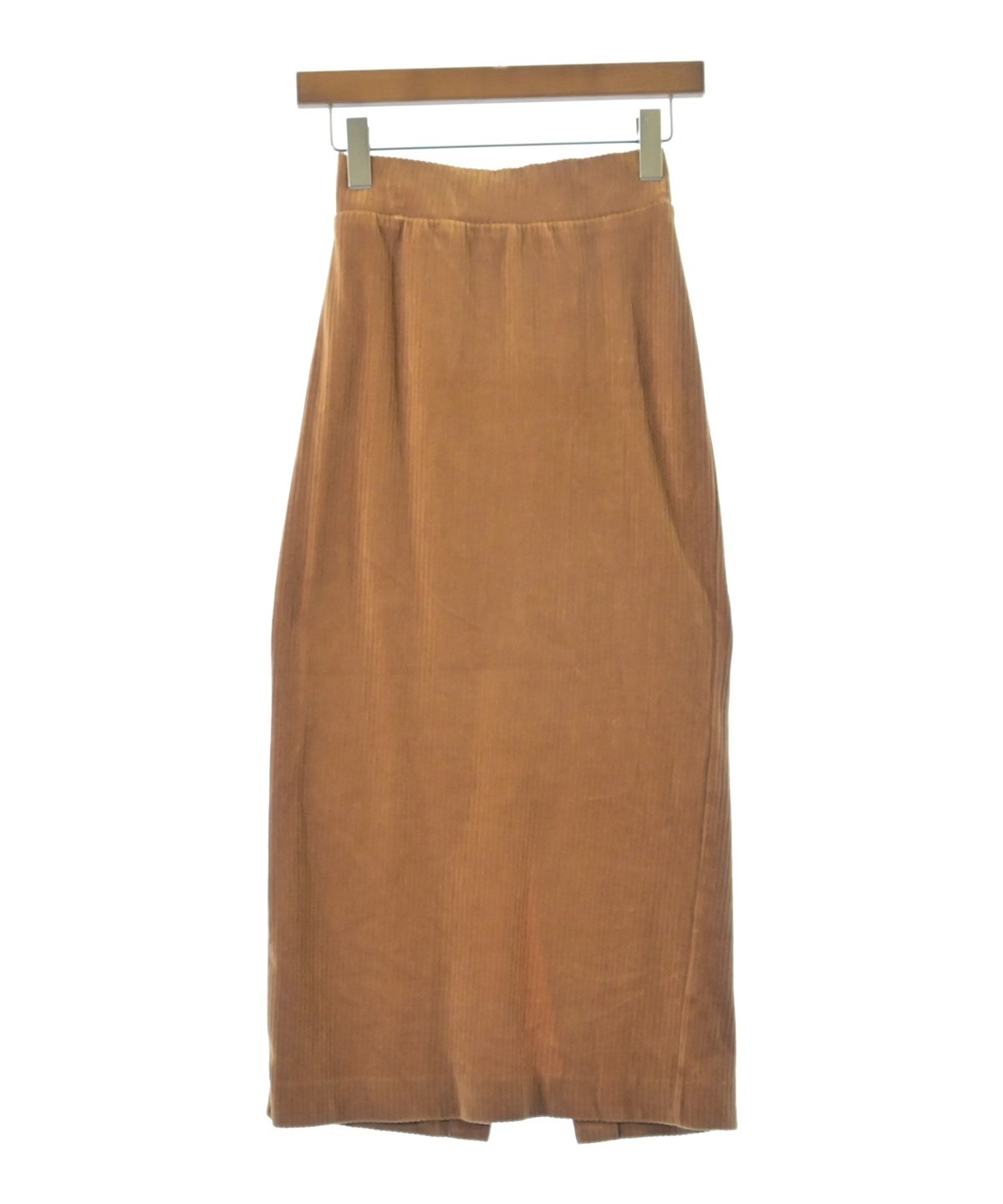 Mame Kurogouchi（マメクロゴウチ）ひざ丈スカート 茶 サイズ:1(S位