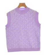 Mame Kurogouchi（マメクロゴウチ）ベスト 紫 サイズ:2(M位) レディース/2200631925132