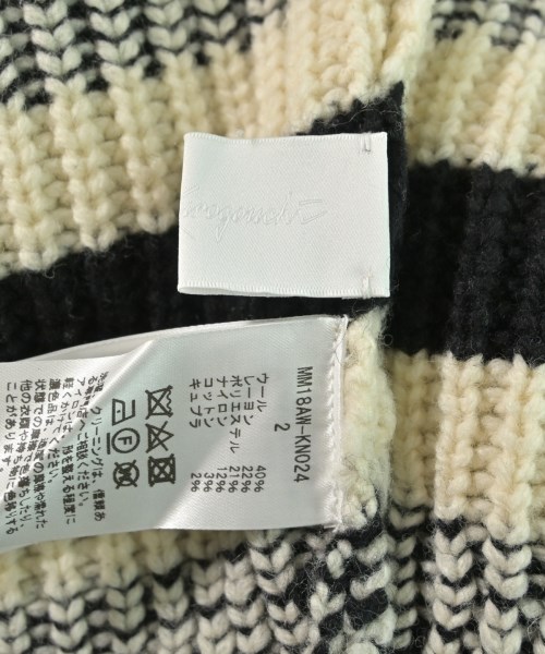 Mame Kurogouchi（マメクロゴウチ）ニット・セーター 黒 サイズ:2(M位) レディース/2200614045598