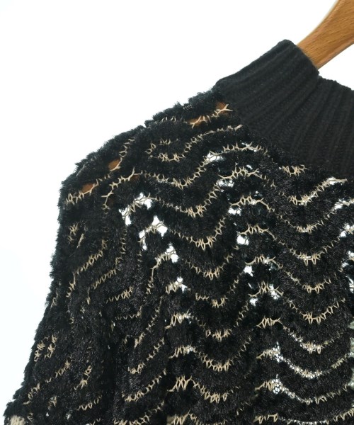 Mame Kurogouchi（マメクロゴウチ）ニット・セーター 黒 サイズ:2(M位) レディース/2200614045598