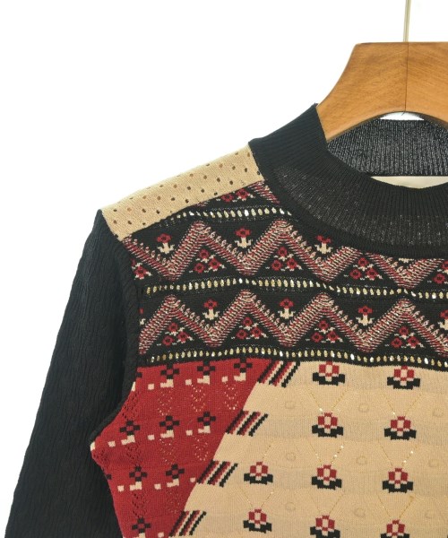 Mame Kurogouchi（マメクロゴウチ）ニット・セーター 黒 サイズ:2(M位) レディース/2200633076030