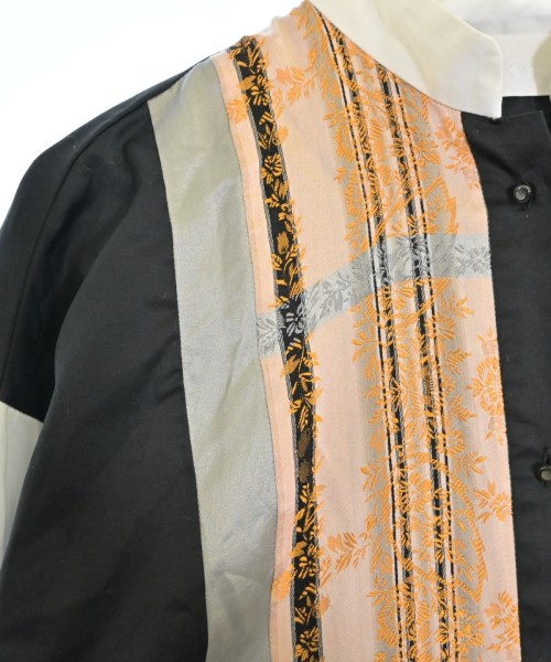 Mame Kurogouchi（マメクロゴウチ）カジュアルシャツ 黒 サイズ:1(S位) レディース/2200633154035