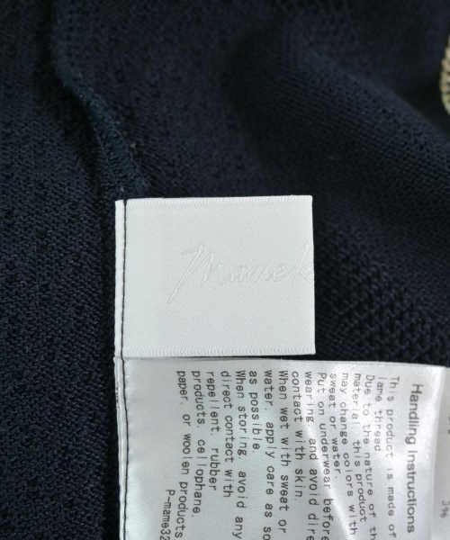 Mame Kurogouchi（マメクロゴウチ）その他 紺 サイズ:1(S位) レディース/2200633154059