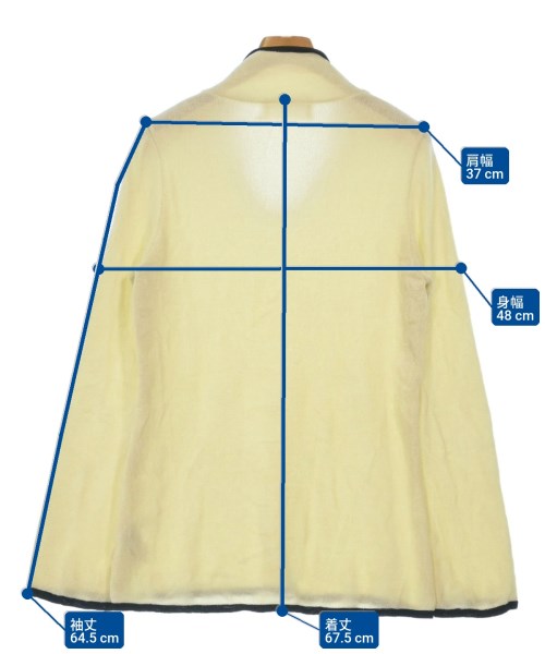 Mame Kurogouchi（マメクロゴウチ）Tシャツ・カットソー 黄 サイズ:3(L位) レディース/2200633699017