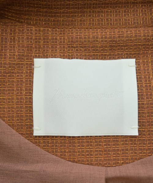 Mame Kurogouchi（マメクロゴウチ）カジュアルジャケット オレンジ サイズ:1(S位) レディース/2200633765026