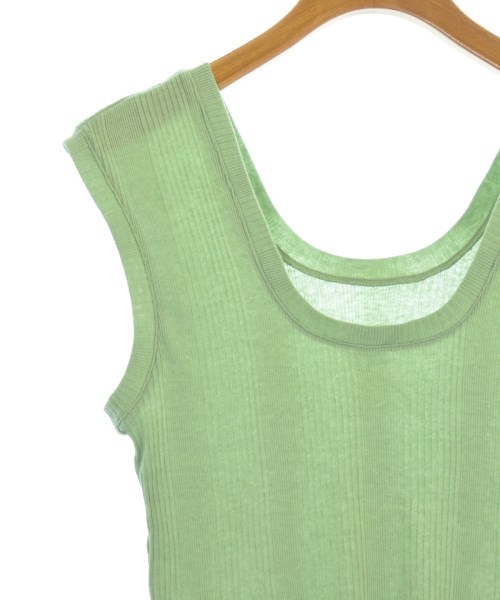 Mame Kurogouchi（マメクロゴウチ）タンクトップ 緑 サイズ:1(S位) レディース/2200617270126