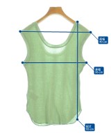 Mame Kurogouchi（マメクロゴウチ）タンクトップ 緑 サイズ:1(S位) レディース/2200617270126