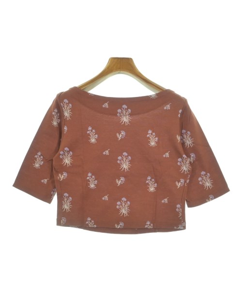 Mame Kurogouchi（マメクロゴウチ）Tシャツ・カットソー 茶 サイズ:2(M位) レディース/2200606181020