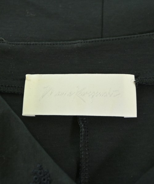 Mame Kurogouchi（マメクロゴウチ）Tシャツ・カットソー 黒 サイズ:1(S位) レディース/2200615932125
