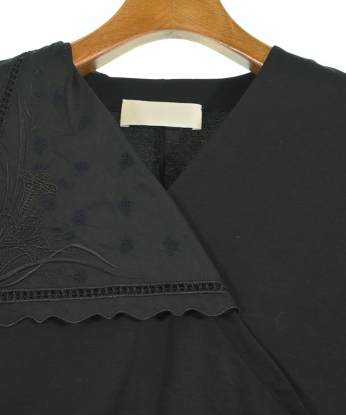 Mame Kurogouchi（マメクロゴウチ）Tシャツ・カットソー 黒 サイズ:1(S位) レディース/2200615932125