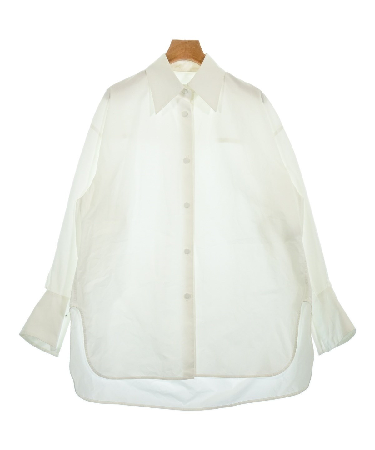 Mame Kurogouchi（マメクロゴウチ）カジュアルシャツ 白 サイズ:1(S位