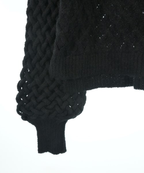 Mame Kurogouchi（マメクロゴウチ）ニット・セーター 黒 サイズ:2(M位) レディース/2200612503045