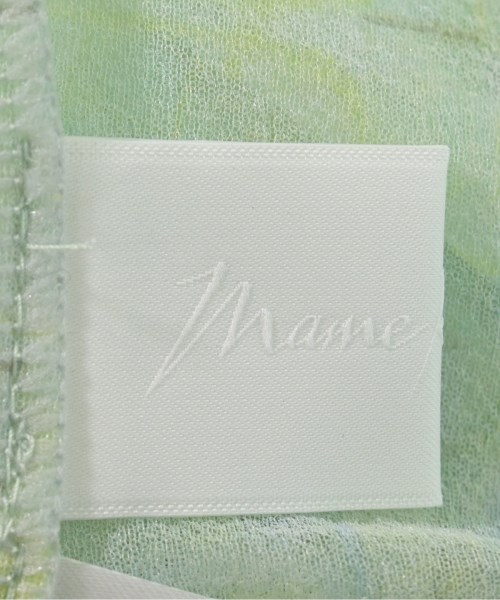 Mame Kurogouchi（マメクロゴウチ）Tシャツ・カットソー 緑 サイズ:2(M位) レディース/2200612503144