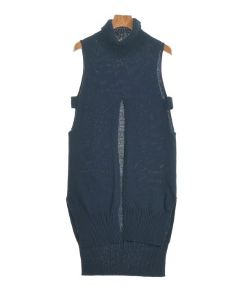 Mame Kurogouchi（マメクロゴウチ）ベスト/ノースリーブ 紺 サイズ:2(M