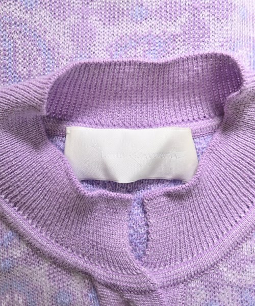Mame Kurogouchi（マメクロゴウチ）カーディガン 紫 サイズ:1(S位) レディース/2200670889020