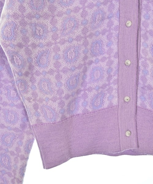 Mame Kurogouchi（マメクロゴウチ）カーディガン 紫 サイズ:1(S位) レディース/2200670889020