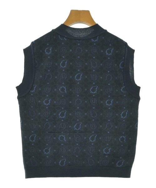 Mame Kurogouchi（マメクロゴウチ）ベスト 紺 サイズ:1(S位) レディース/2200673791016