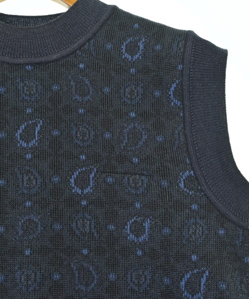 Mame Kurogouchi（マメクロゴウチ）ベスト 紺 サイズ:1(S位) レディース/2200673791016