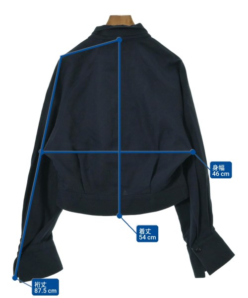 Mame Kurogouchi（マメクロゴウチ）その他 紺 サイズ:3(L位) レディース/2200669868012