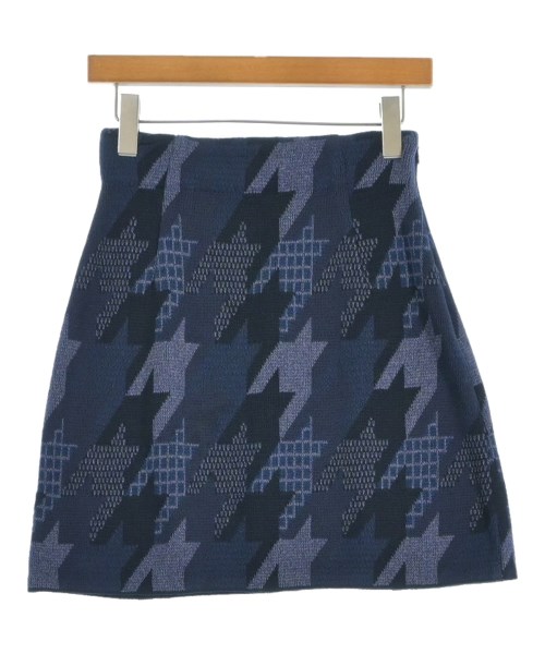 Mame Kurogouchi(マメ　クロゴウチ)ミニスカート 紺 サイズ:1(S位)/2200676774207