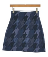 Mame Kurogouchi（マメクロゴウチ）ミニスカート 紺 サイズ:1(S位) レディース/2200676774207