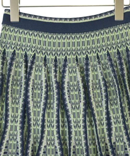 Mame Kurogouchi（マメクロゴウチ）ロング・マキシ丈スカート 緑 サイズ:1(S位) レディース/2200677135014