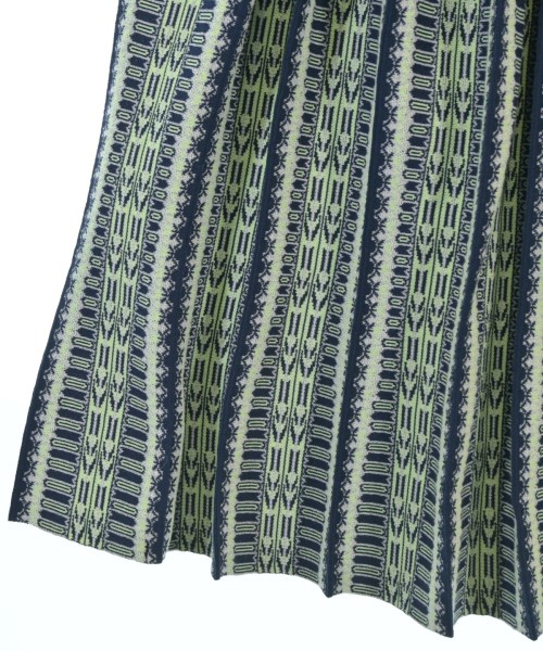 Mame Kurogouchi（マメクロゴウチ）ロング・マキシ丈スカート 緑 サイズ:1(S位) レディース/2200677135014