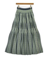 Mame Kurogouchi（マメクロゴウチ）ロング・マキシ丈スカート 緑 サイズ:1(S位) レディース/2200677135014