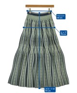 Mame Kurogouchi（マメクロゴウチ）ロング・マキシ丈スカート 緑 サイズ:1(S位) レディース/2200677135014