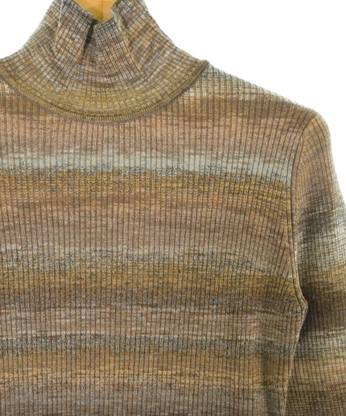 Mame Kurogouchi（マメクロゴウチ）ニット・セーター 茶 サイズ:2(M位) レディース/2200672469169