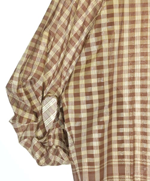 Mame Kurogouchi（マメクロゴウチ）ワンピース 茶 サイズ:1(S位) レディース/2200672469305