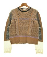 Mame Kurogouchi（マメクロゴウチ）ニット・セーター 茶 サイズ:1(S位) レディース/2200672911149