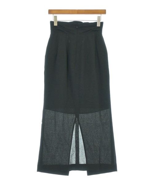 Mame Kurogouchi（マメクロゴウチ）ロング・マキシ丈スカート 黒 サイズ:1(S位) レディース/2200672911460