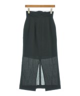 Mame Kurogouchi（マメクロゴウチ）ロング・マキシ丈スカート 黒 サイズ:1(S位) レディース/2200672911460