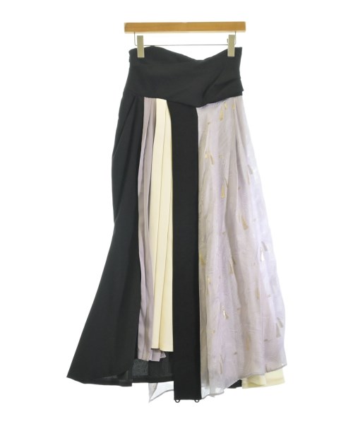 Mame Kurogouchi(マメ　クロゴウチ)ロング・マキシ丈スカート 紫 サイズ:1(S位)/2200672911637