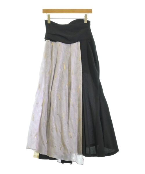 Mame Kurogouchi（マメクロゴウチ）ロング・マキシ丈スカート 紫 サイズ:1(S位) レディース/2200672911637