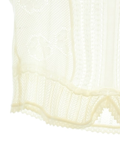 Mame Kurogouchi（マメクロゴウチ）ポロシャツ 白 サイズ:3(L位) レディース/2200678093092