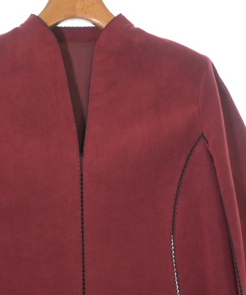 Mame Kurogouchi（マメクロゴウチ）ブラウス 赤 サイズ:1(S位) レディース/2200678381014