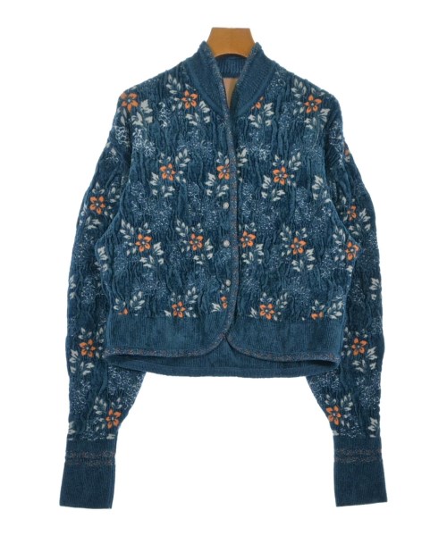 Mame Kurogouchi(マメ　クロゴウチ)カーディガン 青 サイズ:2(M位)/2200673426017