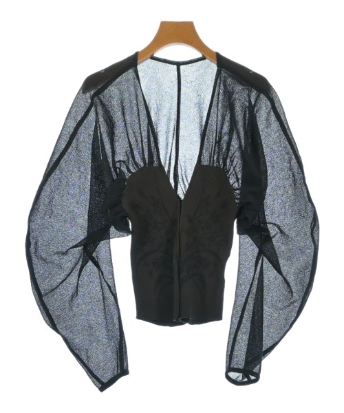 Mame Kurogouchi(マメ　クロゴウチ)カーディガン 黒 サイズ:2(M位)/2200673426055