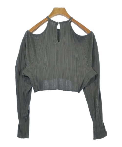 Mame Kurogouchi（マメクロゴウチ）Tシャツ・カットソー グレー サイズ:2(M位) レディース/2200673081063