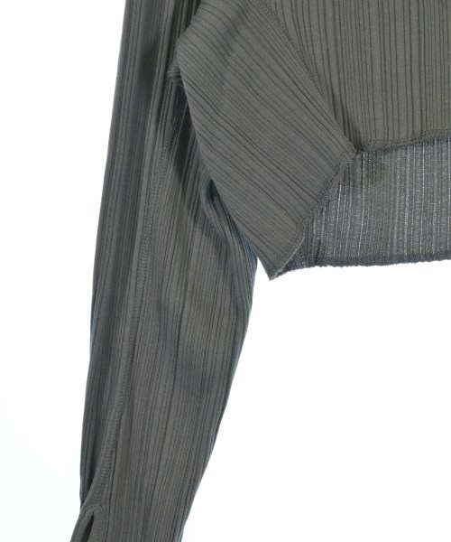 Mame Kurogouchi（マメクロゴウチ）Tシャツ・カットソー グレー サイズ:2(M位) レディース/2200673081063